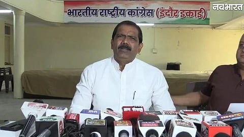 indore congress president chintu chouksey raises questions
