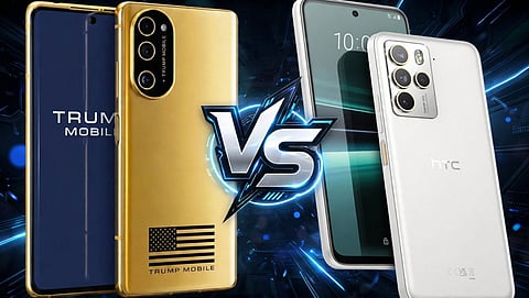 Trump T1 phone exposed JerryRigEverything swapped its motherboard HTC phone