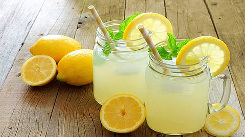 Lemon water