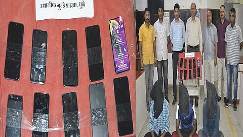 Three Criminals of Gujarat arrested, theft exposed in mobile shop