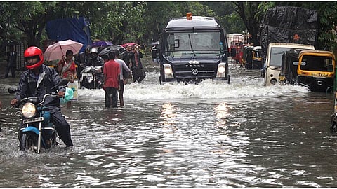 heavy rain
