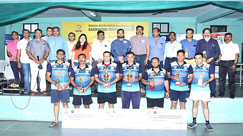 Masia-Mita Forge men's double badminton tournament event concluded, Pankaj Rathod and Atul Borkar pair won