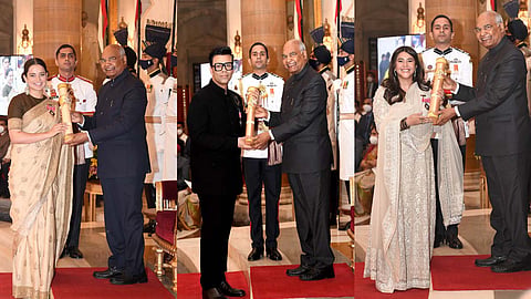 Kangana Ranaut, Karan Johar and Ekta Kapoor