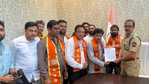 MNS meets CP Amitesh Kumar