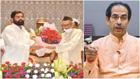 Eknath Shinde, Uddhav Thackeray