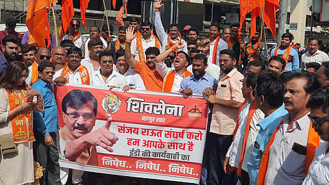 Shiv Sena Protest