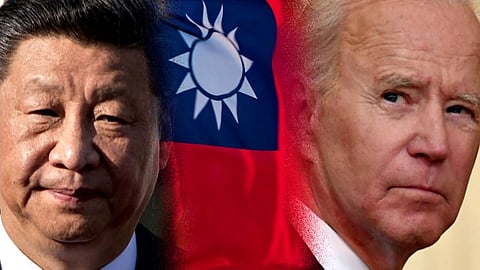 Xi jinping and Joe Biden