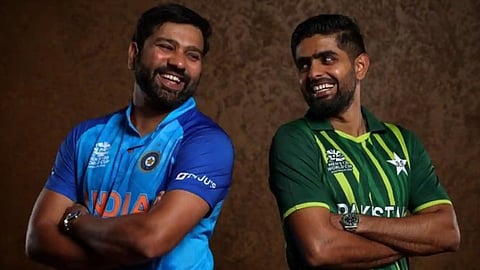 Rohit Sharma and Babar Azam