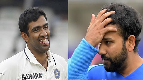 T20 World Cup 2022 ashwin smell jersey behind rohit sharma at the time of toss against zimbabwe
