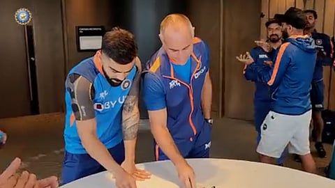 Virat Kohli and coach Paddy Upton celebrate their birthday