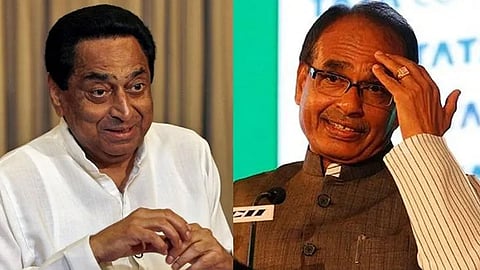 Kamalnath and Shivraj Singh Chouhan