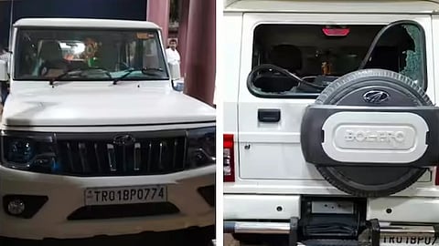 attack on a group of Congress & Left leaders