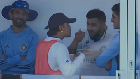 After the flop in the first innings, fans got angry with this action of Virat Kohli, put class on social media