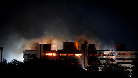Bhopal-satpura-bhawan-fire-MP