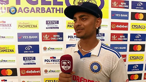 Ishan Kishan said 'Thank you' to Rishabh Pant after scoring the first Test Fifty, said something similar for Virat Kohli