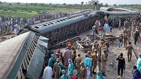 Pakistan Train Accident
