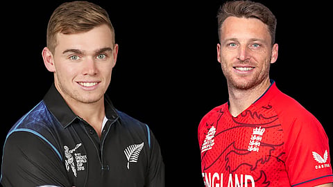 Tom Latham and Jos Buttler