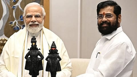 Narendra Modi and Eknath Shinde