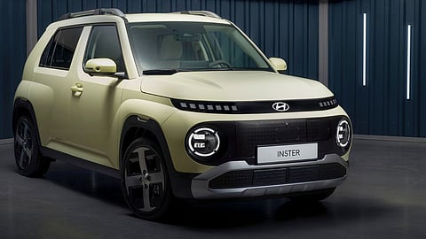 Hyundai launches small compact electric SUV car INSTER EV