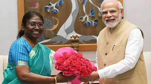 NARENDRA MODI , DRAUPADI MURMU