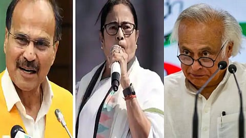 mamata , jairam , adhir ranjan