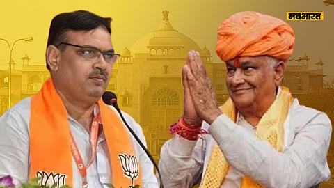 Bhajan Lal Sharma and Kirodi Lal Meena