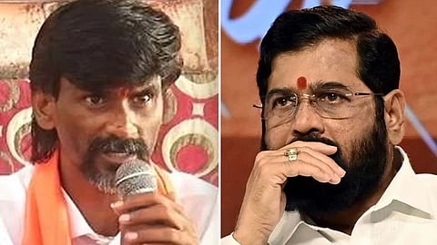 Manoj Jarange and Eknath Shinde, Maratha Reservation
