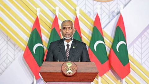 Mohammed Muizzu said I thanks to India