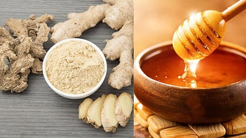 Monsoon Diet, Dry Ginger Amd Honey Benefits