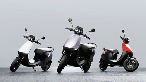 ola electric scooter sales increases by 107 percentage