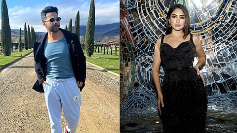 Mrunal Thakur And Varun Dhawan