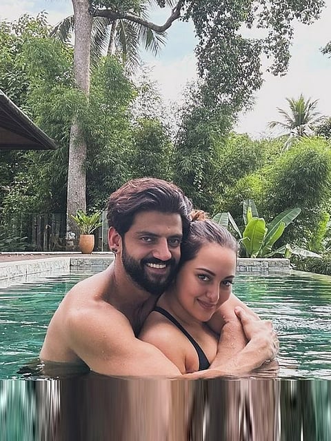 Sonakshi Zaheer one month anniversary