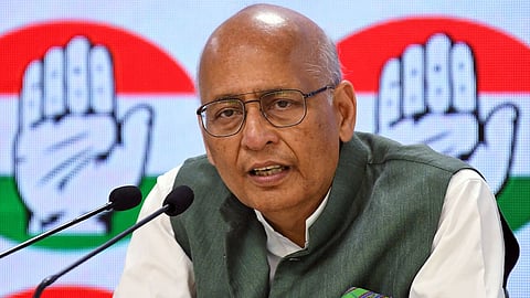 अभिषेक मनु सिंघवी कांग्रेस के विधि विभाग के अध्यक्ष नियुक्त