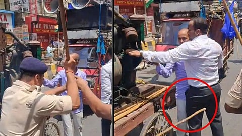 बिहार में प्रदर्शन रोकने के दौरान पुलिसकर्मी ने SDM पर ही चलाई लाठी