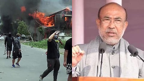 मणिपुर : माफ़ी मांगने के बाद डैमेज कंट्रोल करते दिखे CM बिरेन, नए साल पर सरकारी कर्मचारियों को दी यह बड़ी सौगात
