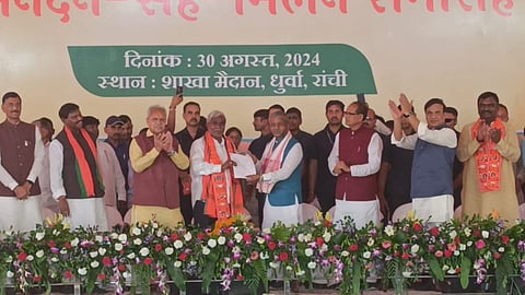 चंपई सोरेन ने थामा बीजेपी का दामन, नाराज होकर छोड़ा था JMM