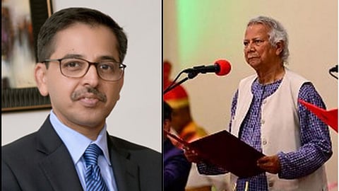 मोहम्मद यूनुस के शपथ ग्रहण समारोह में शामिल हुए भारतीय उच्चायुक्त प्रणय वर्मा