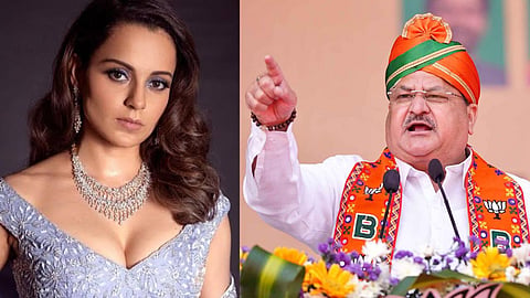 Kangana Meets JP Nadda
