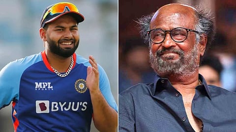 ऋषभ पंत ने फिल्म कबाली में रजनीकांत के पोज की नकल की, अक्षर पटेल ने किया रिएक्ट