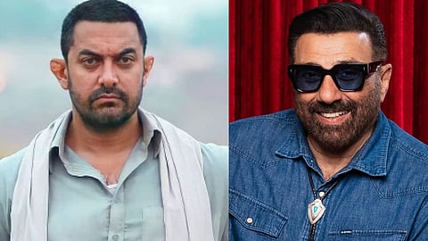 Sunny Deol and Aamir Khan