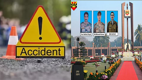 अरुणाचल में बड़ा हादसा, सेना का ट्रक गहरी खाई में गिरा, 3 जवानों की मौत, 4 घायल