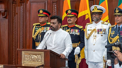 अनुरा कुमारा दिसानायके ने श्रीलंका के नौंवे राष्ट्रपति के तौर पर ली राष्ट्रपति पद की शपथ