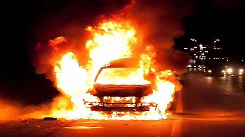 EV in Fire