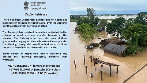 Indian Embassy issued advisory for citizens stranded in Nepal