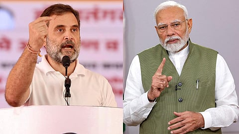 राहुल गांधी का नरेंद्र मोदी पर प्रहार