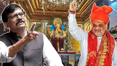 लालबाग के राजा को लेकर संजय राउत का अमित शाह पर आरोप