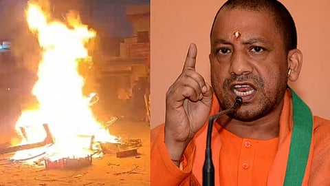 बहराइच में माहौल खराब करने वालों को सीएम योगी की चेतावनी, मूर्ति विसर्जन पर बवाल में हुई थी एक की मौत