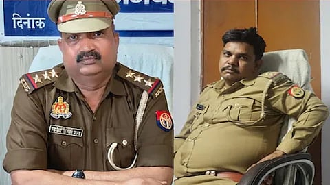 बहराइच में इंस्पेक्टर और चौकी इंचार्ज का डिमोशन