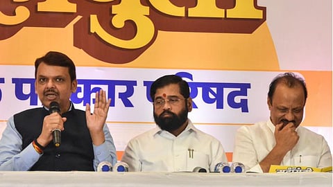 महायुति का भी बंटवारा