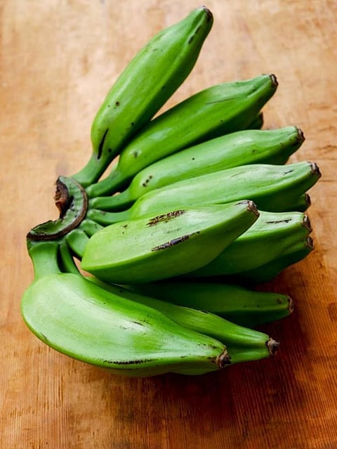 Raw banana